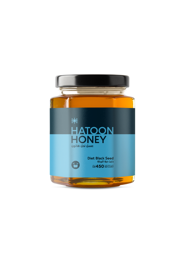 Hatoon Diet Black Seed Honey 450gm
