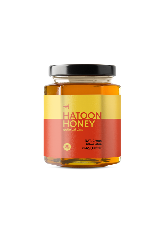 Hatoon Natural Citrus Honey 450gm