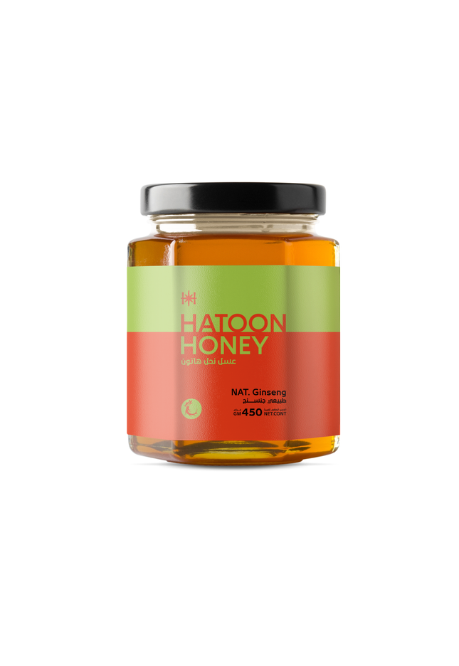 Hatoon Ginseng Honey 450gm
