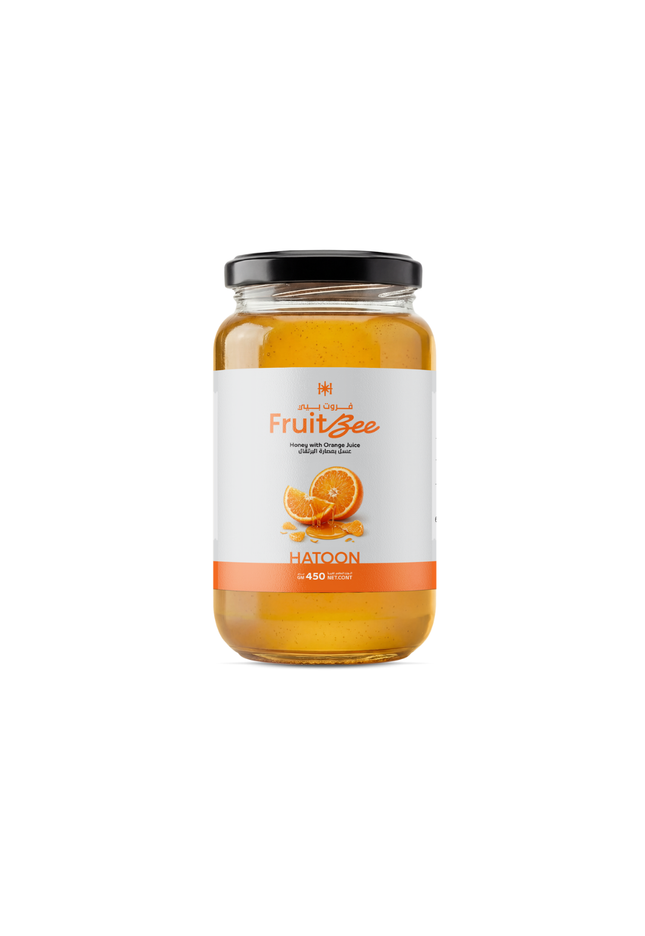 Fruitbee Honey with Orange Juice 500gm