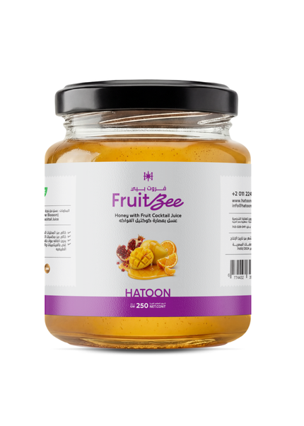 Fruitbee Honey with Cocktail Juice 250gm